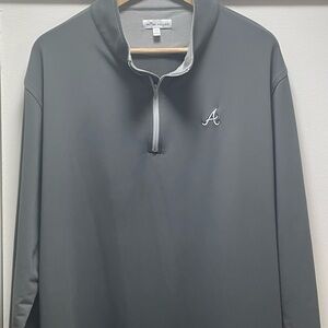 Lot 2 Peter Millar Braves/FedEx Cup Pullover/Polo
